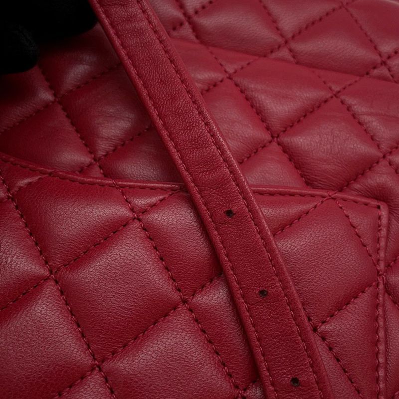 シャネル リュック バックパック マトラッセ ココマーク チェーン ラムスキン A91121 CHANEL リュックサック