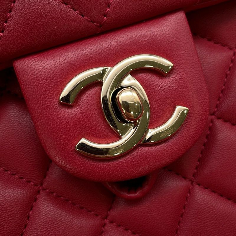 シャネル リュック バックパック マトラッセ ココマーク チェーン ラムスキン A91121 CHANEL リュックサック