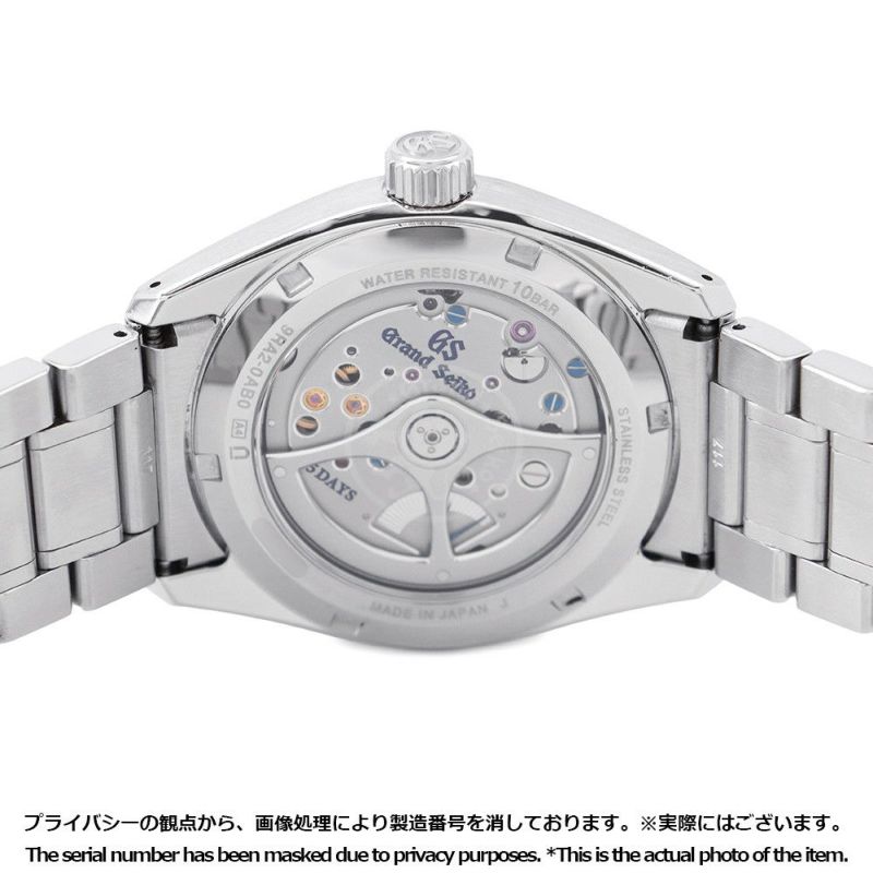 セイコー グランドセイコー エボリューション9 コレクション SLGA009 SEIKO 腕時計 白樺 シルバー文字盤