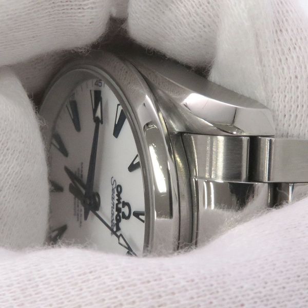 オメガ シーマスターアクアテラ 150M グッドプラネット 231.90.39.21.04.001 OMEGA 腕時計 白文字盤