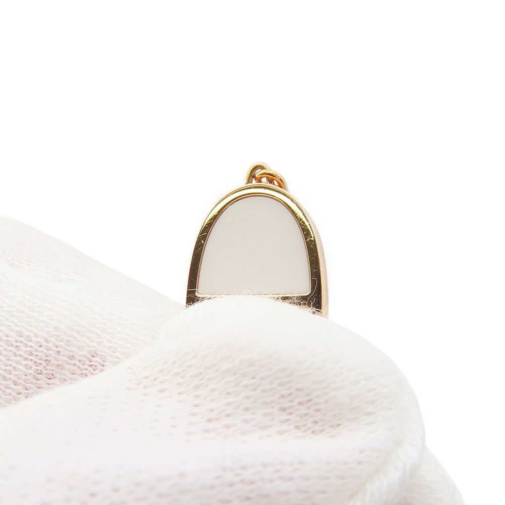 エルメス ブレスレット シェーヌダンクル ヴェルソ K18PGピンクゴールド/ホワイトセラミック サイズSH HERMES ジュエリー