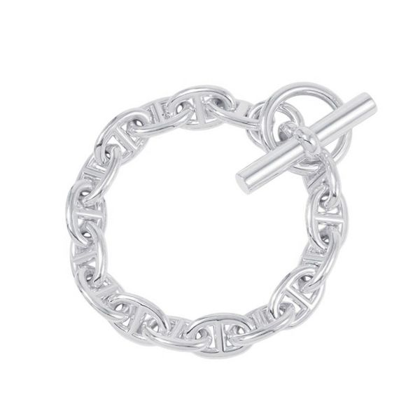 エルメス ブレスレット シェーヌダンクルPM 16コマ SV925シルバー HERMES ジュエリー