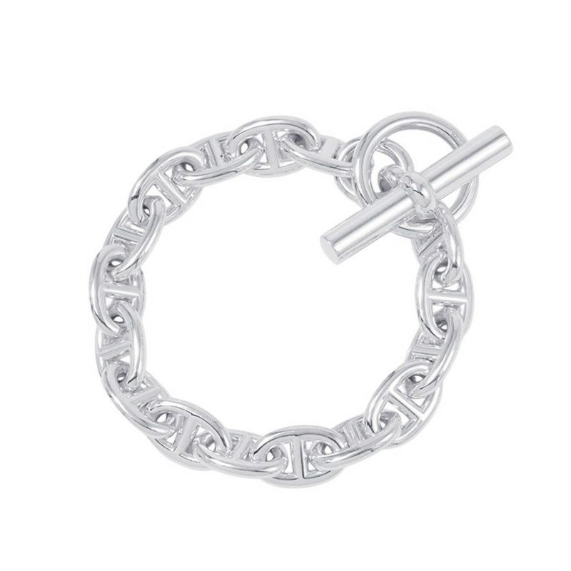 エルメス ブレスレット シェーヌダンクルPM 16コマ SV925シルバー HERMES ジュエリー