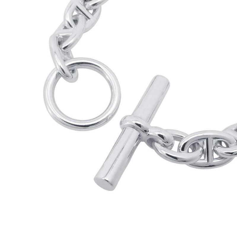 エルメス ブレスレット シェーヌダンクルPM 16コマ SV925シルバー HERMES ジュエリー