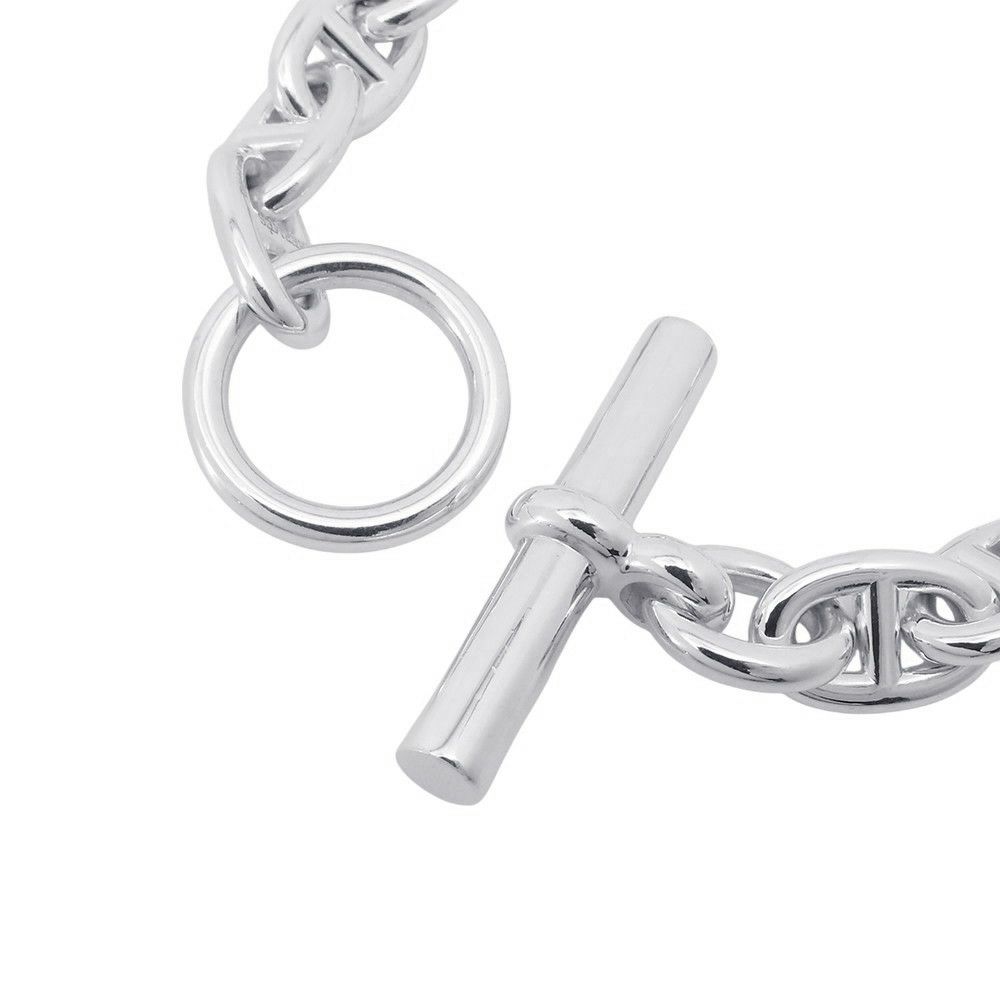 エルメス ブレスレット シェーヌダンクルPM 16コマ SV925シルバー HERMES ジュエリー