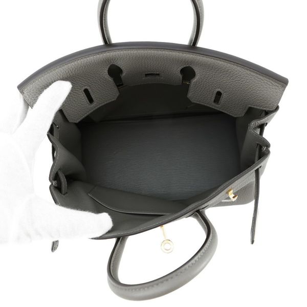 エルメス バーキン25 グリメイヤー/ゴールド金具 トゴ U刻印 HERMES Birkin ハンドバッグ