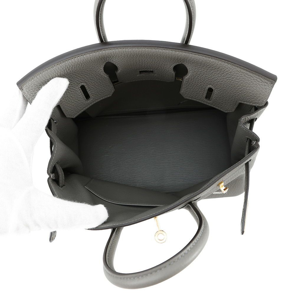 エルメス バーキン25 グリメイヤー/ゴールド金具 トゴ U刻印 HERMES Birkin ハンドバッグ