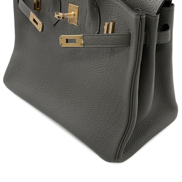 エルメス バーキン25 グリメイヤー/ゴールド金具 トゴ U刻印 HERMES Birkin ハンドバッグ
