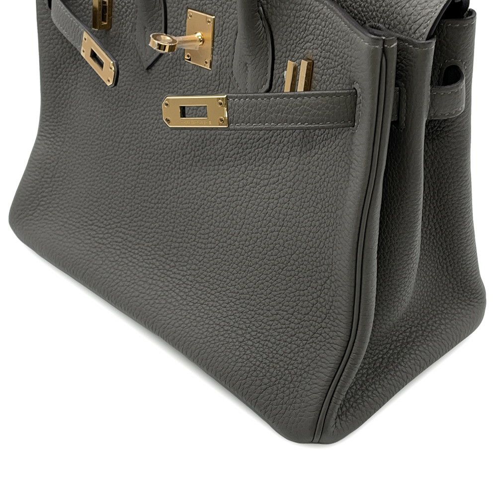 エルメス バーキン25 グリメイヤー/ゴールド金具 トゴ U刻印 HERMES Birkin ハンドバッグ