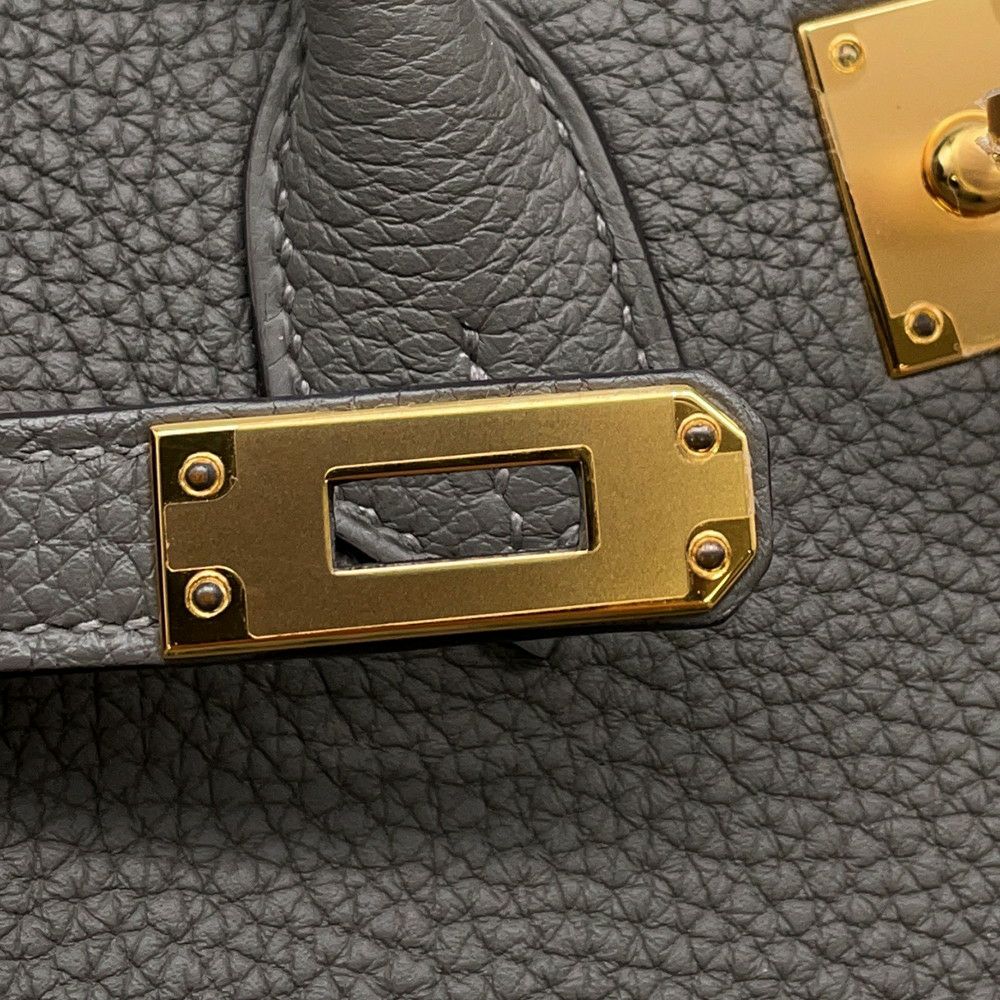 エルメス バーキン25 グリメイヤー/ゴールド金具 トゴ U刻印 HERMES Birkin ハンドバッグ