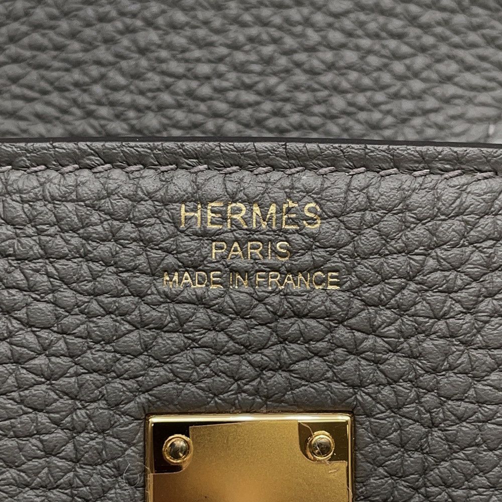 エルメス バーキン25 グリメイヤー/ゴールド金具 トゴ U刻印 HERMES Birkin ハンドバッグ