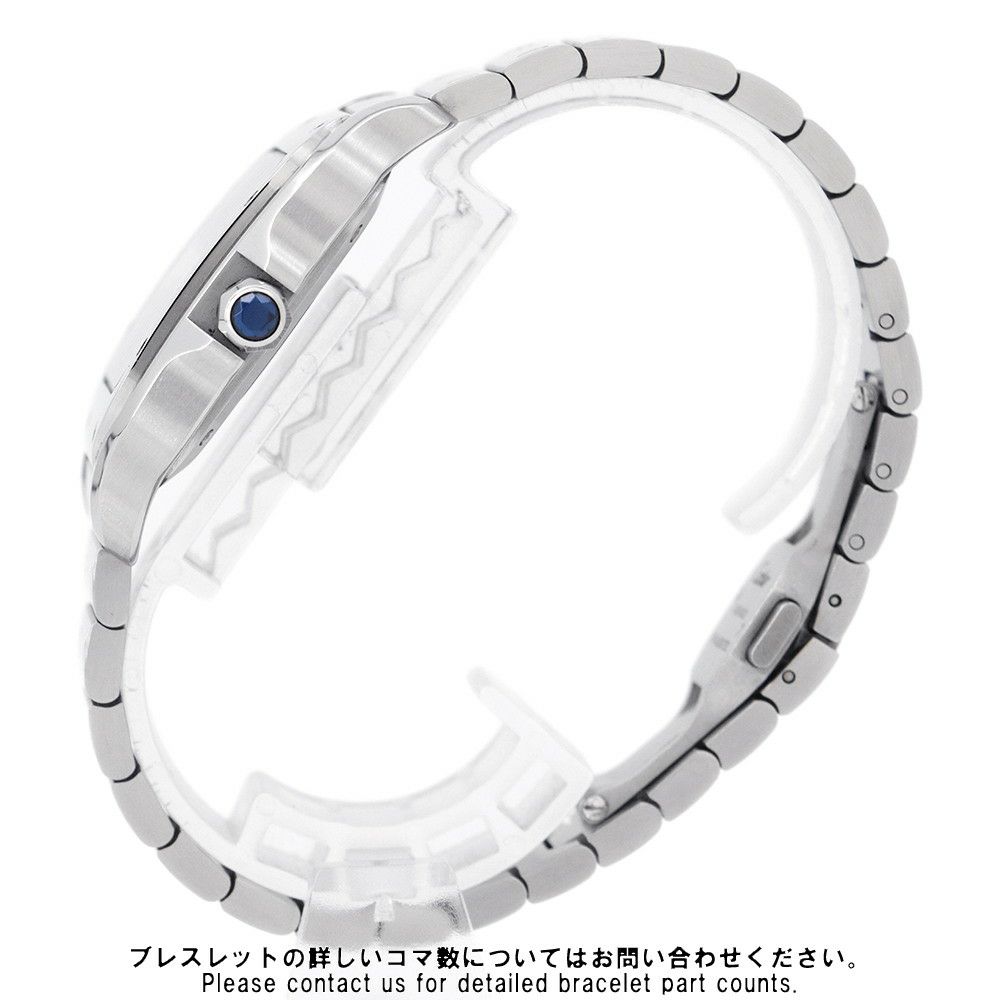 カルティエ サントス ドゥ カルティエ MM WSSA0029 Cartier 腕時計 シルバー文字盤