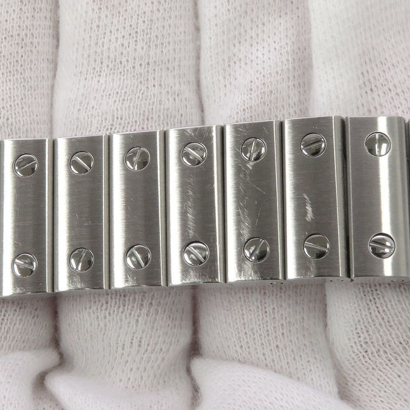 カルティエ サントス ドゥ カルティエ MM WSSA0029 Cartier 腕時計 シルバー文字盤