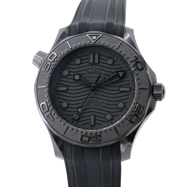 オメガ シーマスター ダイバー 300M ブラック ブラック 210.92.44.20.01.003 OMEGA 腕時計 黒文字盤
