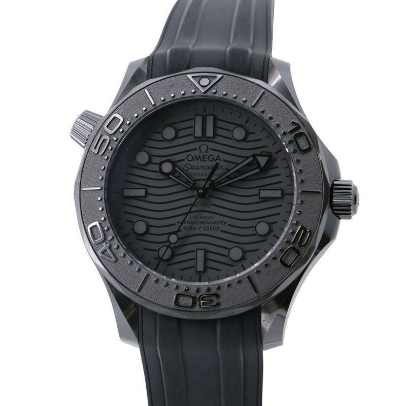 オメガ シーマスター ダイバー 300M ブラック ブラック 210.92.44.20.01.003 OMEGA 腕時計 黒文字盤