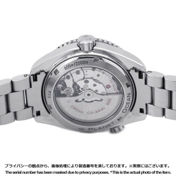 オメガ シーマスター プラネットオーシャン 600M 232.30.44.22.01.002 OMEGA 腕時計 黒文字盤