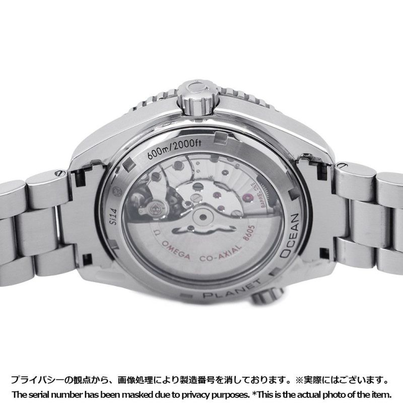 オメガ シーマスター プラネットオーシャン 600M 232.30.44.22.01.002 OMEGA 腕時計 黒文字盤