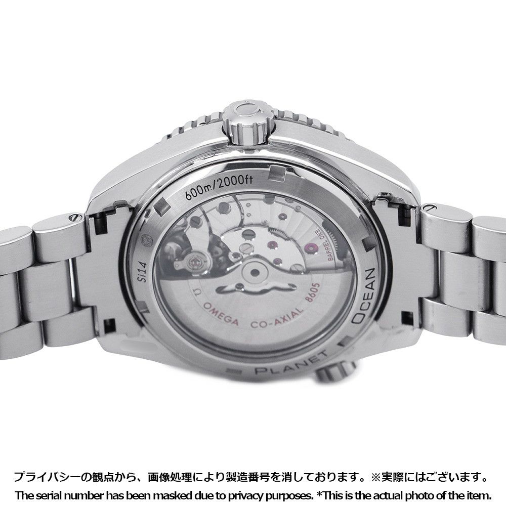 オメガ シーマスター プラネットオーシャン 600M 232.30.44.22.01.002 OMEGA 腕時計 黒文字盤