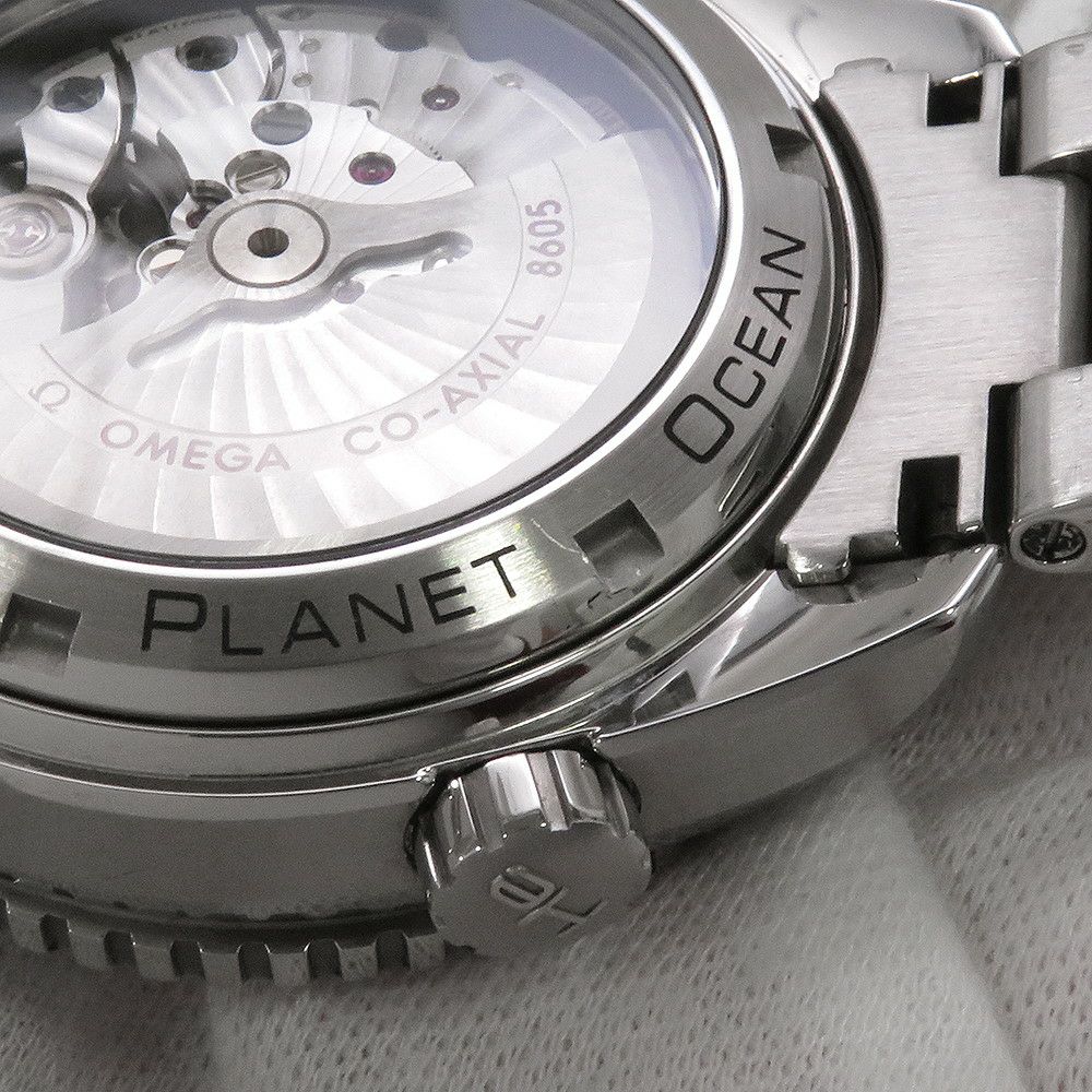 オメガ シーマスター プラネットオーシャン 600M 232.30.44.22.01.002 OMEGA 腕時計 黒文字盤