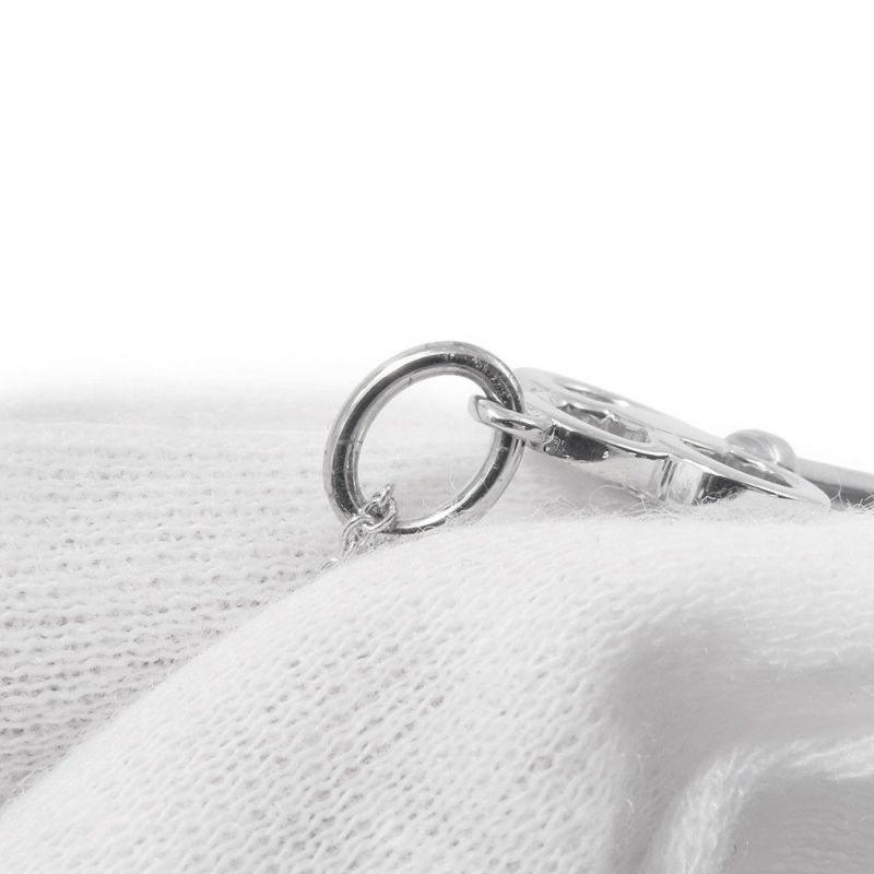 ティファニー ネックレス クラウン キー ネックレス ダイヤモンド 計0.11ct K18WGホワイトゴールド 60010880 ペンダント