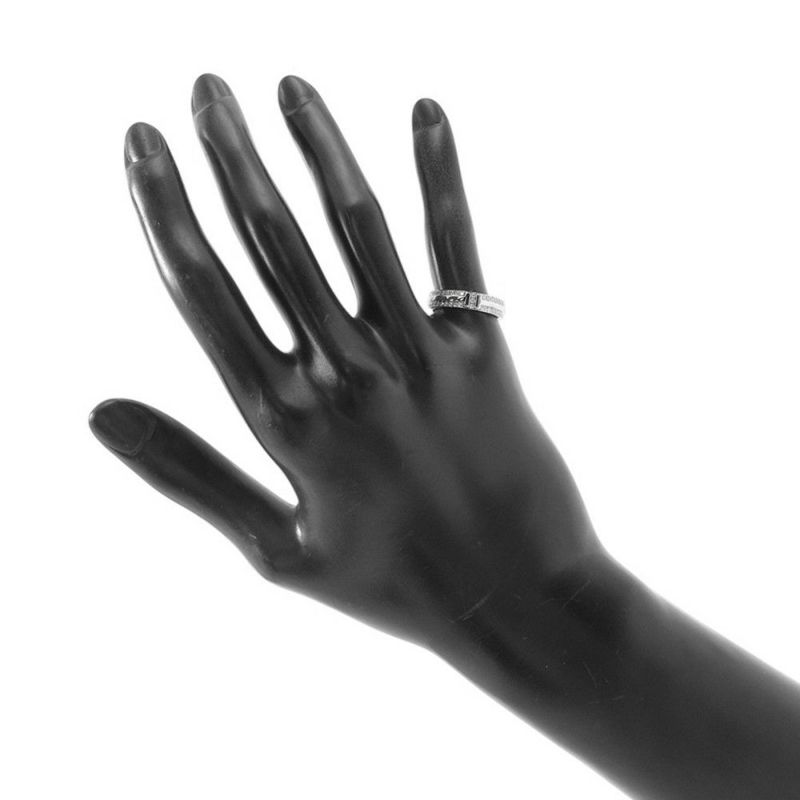 ティファニー リング Tナロー パヴェ ダイヤモンド 計0.45ct K18WGホワイトゴールド サイズ約9号 60151464 Tiffany&Co. 指輪