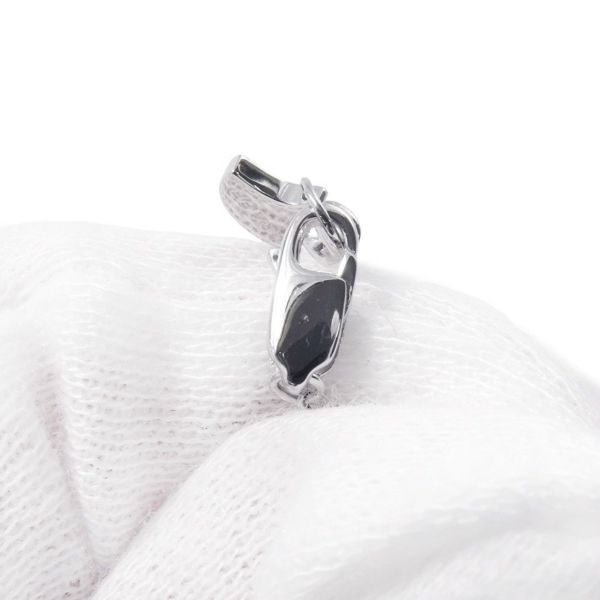 グラフ ネックレス ミニ バタフライ シルエット ダイヤモンド ペンダント ダイヤ 計0.15ct K18WGホワイトゴールド RGP808