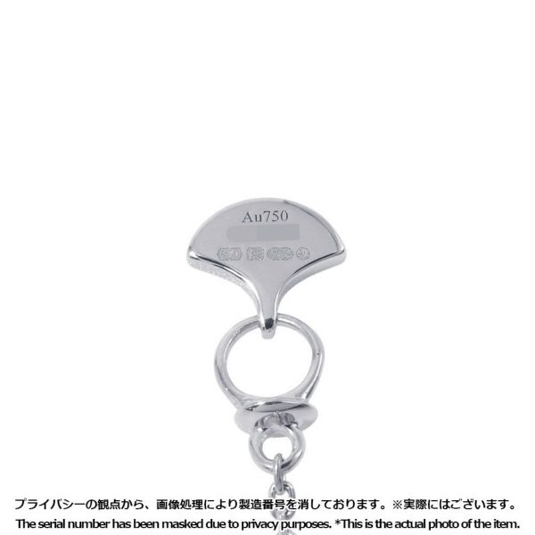 グラフ ネックレス ミニ バタフライ シルエット ダイヤモンド ペンダント ダイヤ 計0.15ct K18WGホワイトゴールド RGP808