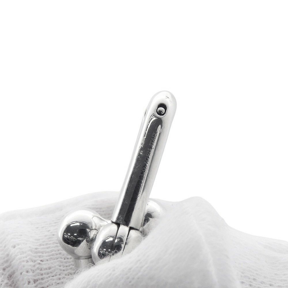 ティファニー ピアス ハードウェア グラジュエイテッド リンク SV925シルバー Tiffany&Co. ジュエリー