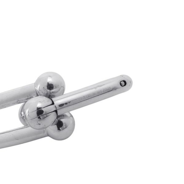 ティファニー ピアス ハードウェア グラジュエイテッド リンク SV925シルバー Tiffany&Co. ジュエリー