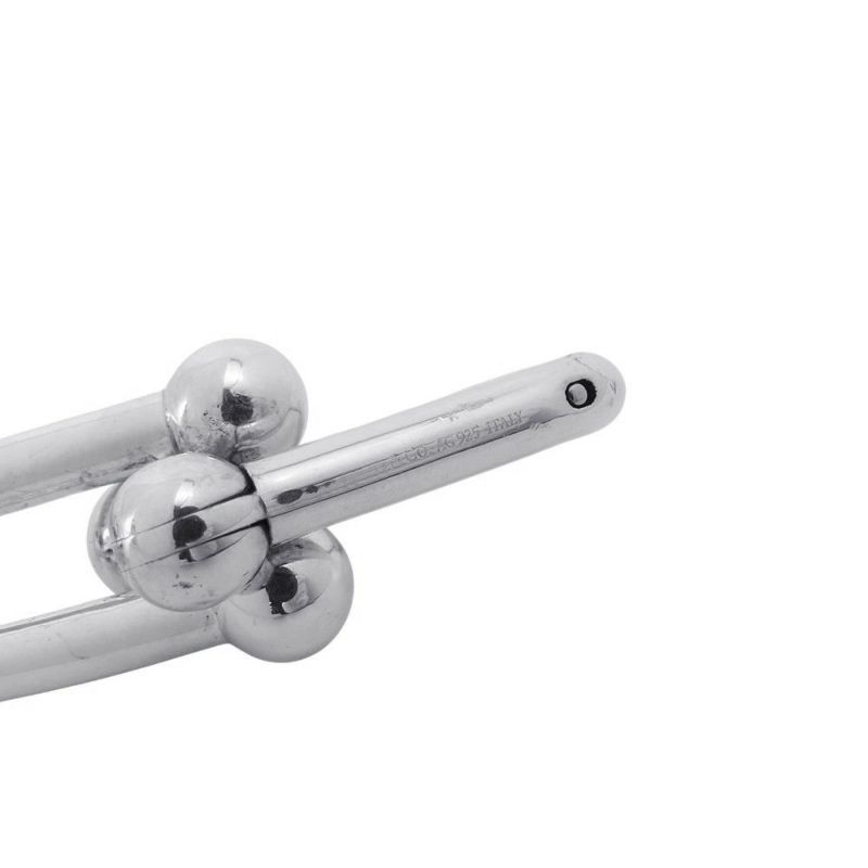 ティファニー ピアス ハードウェア グラジュエイテッド リンク SV925シルバー Tiffany&Co. ジュエリー