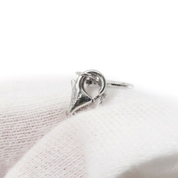 カルティエ ネックレス ダムール ラージモデル ダイヤモンド 1P 計0.18ct K18WGホワイトゴールド B7215400 Cartier