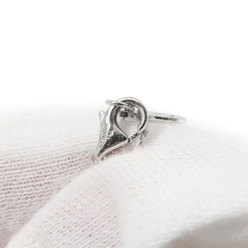 カルティエ ネックレス ダムール ラージモデル ダイヤモンド 1P 計0.18ct K18WGホワイトゴールド B7215400 Cartier