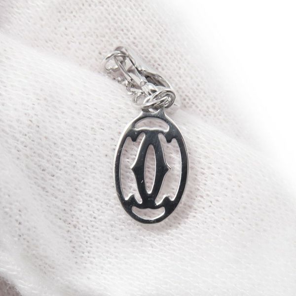 カルティエ ネックレス ダムール ラージモデル ダイヤモンド 1P 計0.18ct K18WGホワイトゴールド B7215400 Cartier