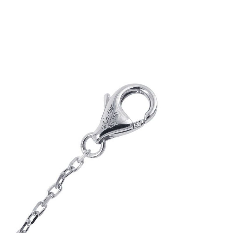 カルティエ ネックレス ダムール ラージモデル ダイヤモンド 1P 計0.18ct K18WGホワイトゴールド B7215400 Cartier