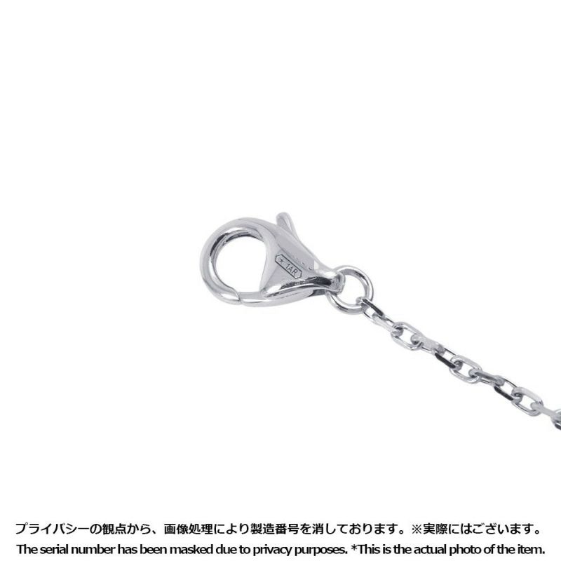 カルティエ ネックレス ダムール ラージモデル ダイヤモンド 1P 計0.18ct K18WGホワイトゴールド B7215400 Cartier