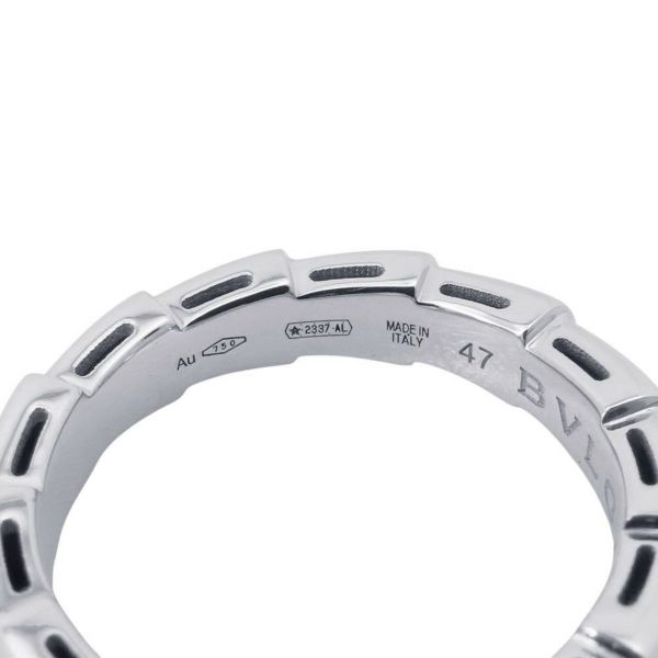 ブルガリ リング セルペンティ ヴァイパー K18WGホワイトゴールド サイズ 349676 BVLGARI 指輪 ジュエリー