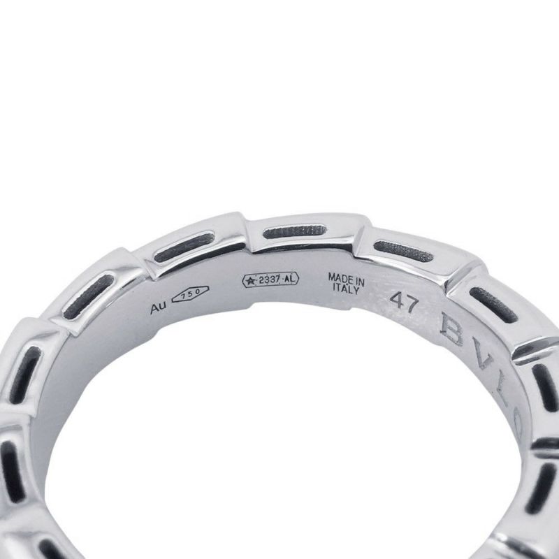 ブルガリ リング セルペンティ ヴァイパー K18WGホワイトゴールド サイズ 349676 BVLGARI 指輪 ジュエリー