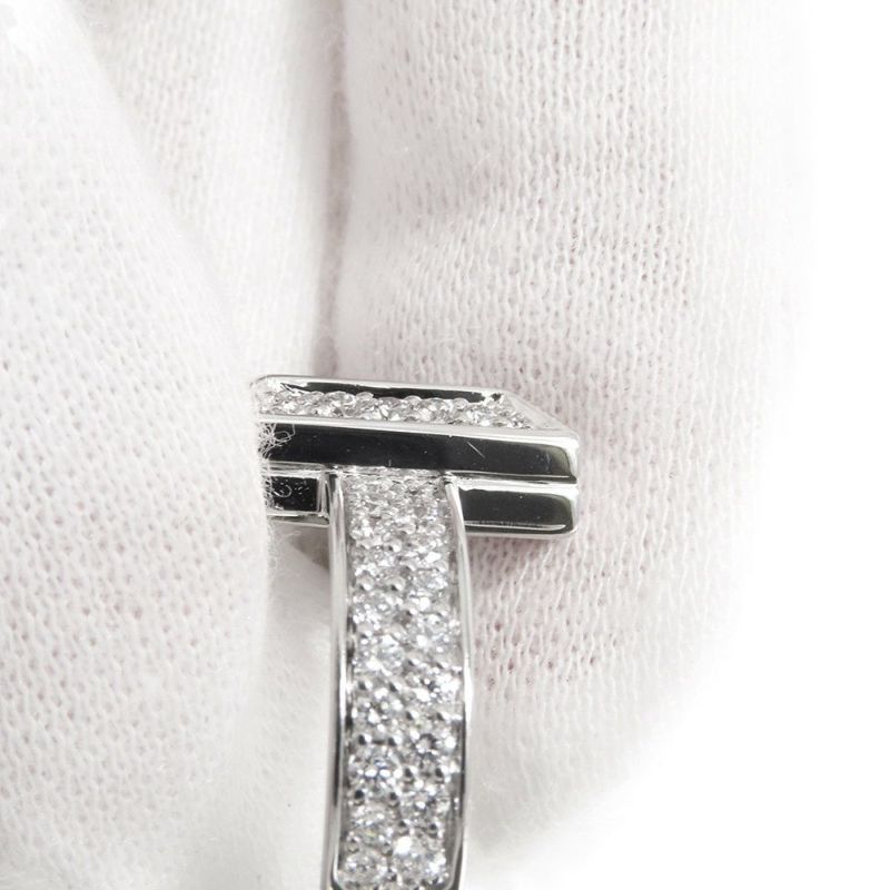 ティファニー リング Tワン リング ダイヤモンド 計0.54ct K18WGホワイトゴールド 68170036 Tiffany&Co. 指輪