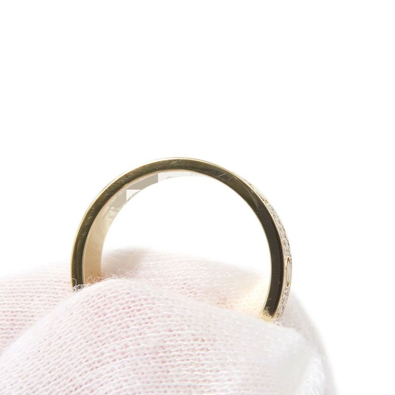 カルティエ リング LOVE リング SM スモールモデル パヴェ ダイヤ 88P 計0.31ct K18YG サイズ54 B4083300 指輪 ラブリング