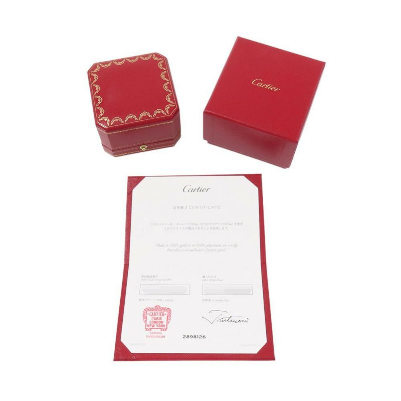 カルティエ リング LOVE リング SM スモールモデル パヴェ ダイヤ 88P 計0.31ct K18YG サイズ54 B4083300 指輪 ラブリング