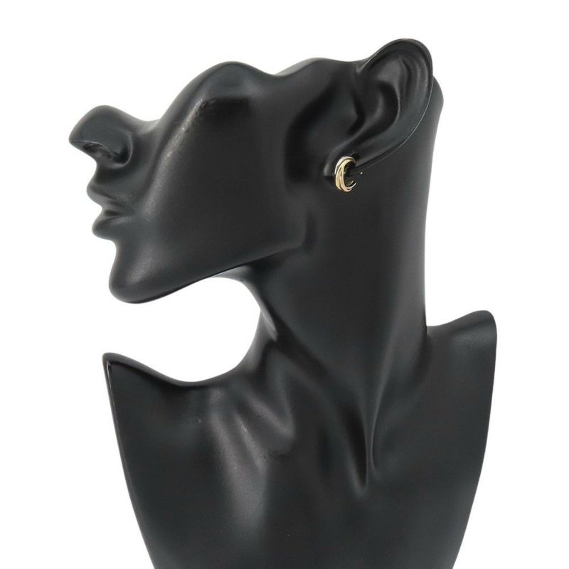 カルティエ ピアス トリニティ ミニモデル K18YG/K18PG/K18WG B8301540 ジュエリー イヤリング