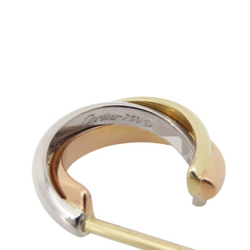 カルティエ ピアス トリニティ ミニモデル K18YG/K18PG/K18WG B8301540 ジュエリー イヤリング