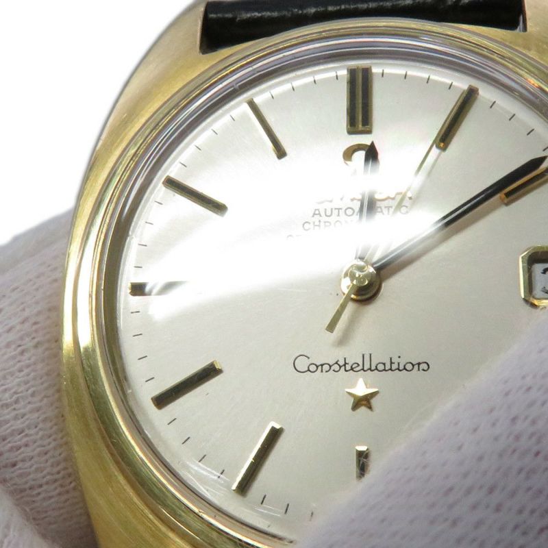 オメガ コンステレーション デイト 168.017 OMEGA 腕時計 シルバー文字盤
