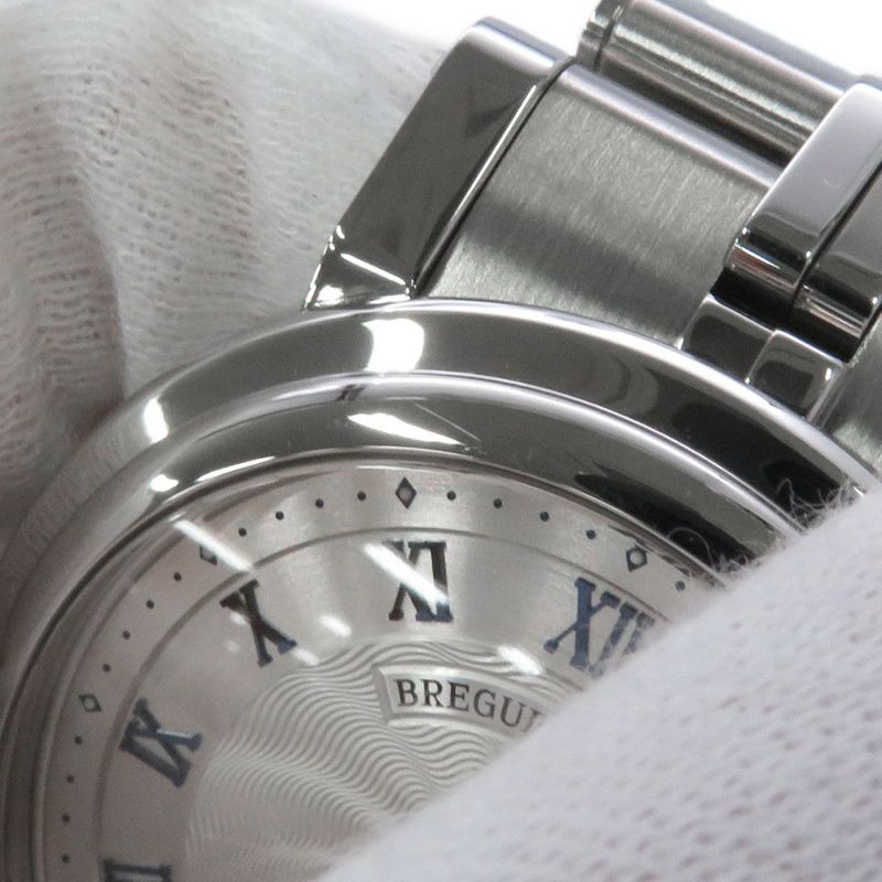 ブレゲ マリーンII ラージデイト 5817ST/12/SV0 BREGUET 腕時計 シルバー文字盤