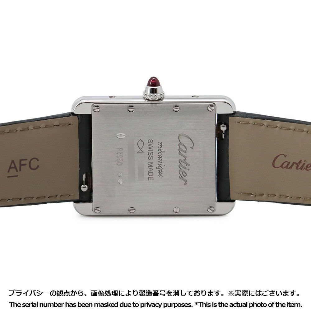 カルティエ タンク ルイ カルティエ WGTA0303 Cartier 腕時計 グレー文字盤