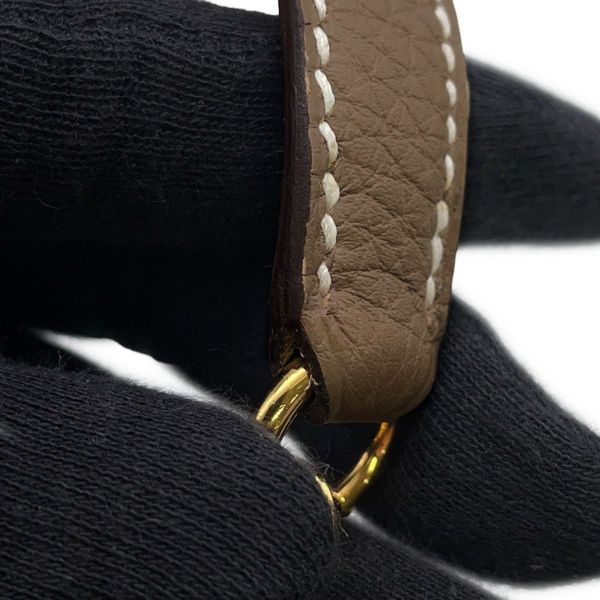 エルメス ハンドバッグ ケリー32 内縫い エトゥープ/ゴールド金具 トゴ A刻印 2wayショルダー