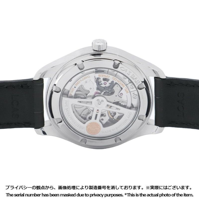 IWC ポルトギーゼ オートマティック40 IW358303 腕時計 シルバー文字盤