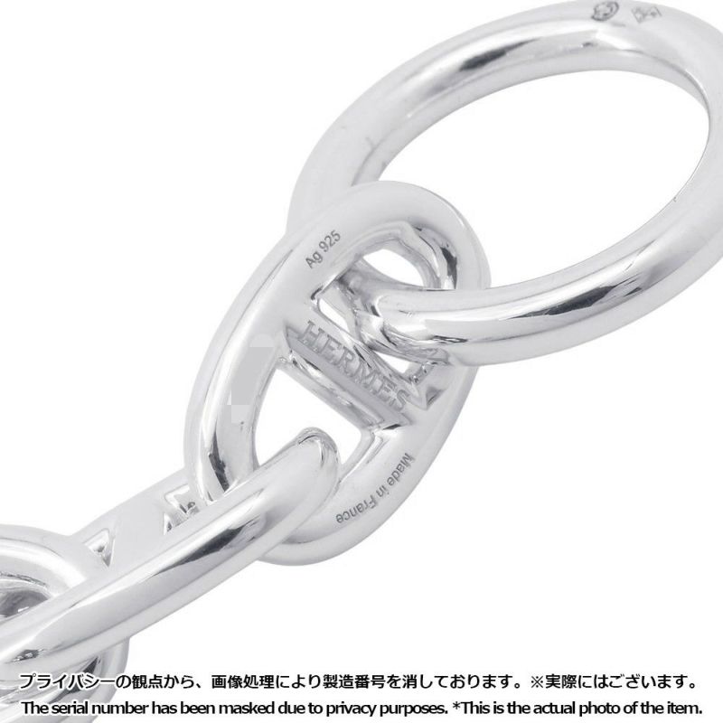 エルメス ブレスレット シェーヌダンクルMM 15コマ SV925シルバー HERMES ジュエリー