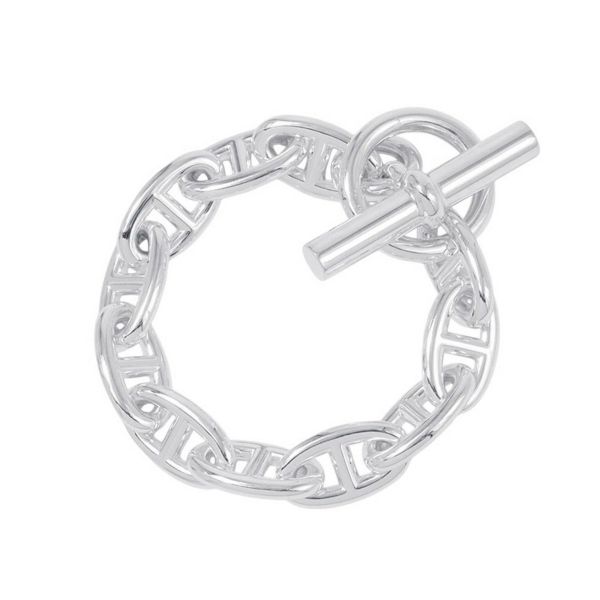 エルメス ブレスレット シェーヌダンクルGM 11コマ SV925シルバー HERMES ジュエリー