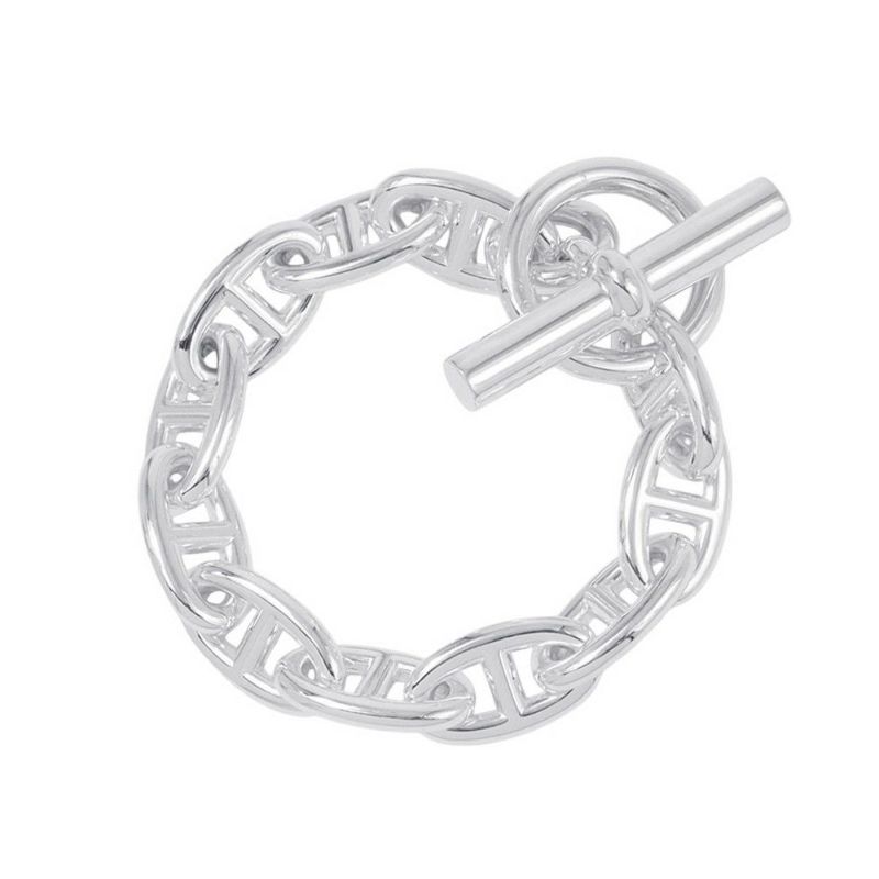 エルメス ブレスレット シェーヌダンクルGM 11コマ SV925シルバー HERMES ジュエリー